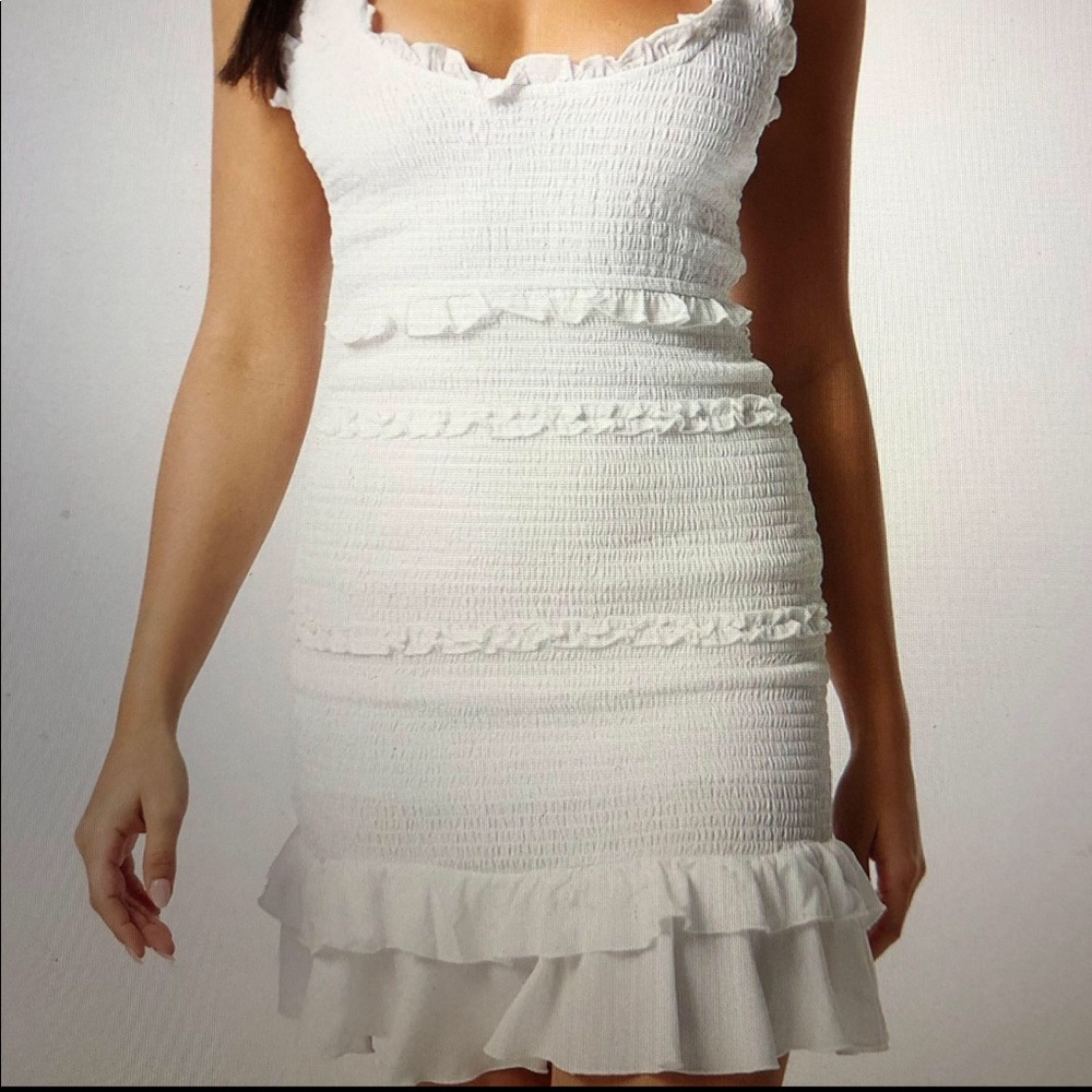 Charlotte Russee white dress